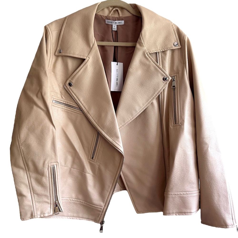 NWT Elizabeth & James Faux Leather Jacket